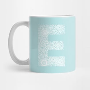 Letter E Mug